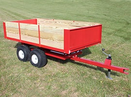 8500 2-Ton Utility Tandem Axle Trailer
